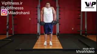 شراگ با دمبل