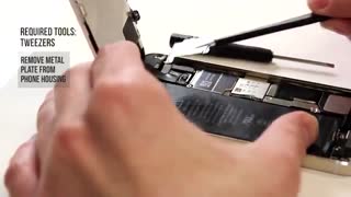 آموزش تعویض ویبراتور آیفون 5 اس