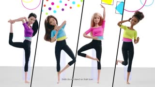 عروسک باربی یوگا مفصلی اصل