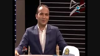 کل کل ریوندی با هومن حاجی عبداللهی در برنامه زنده تلویزیون