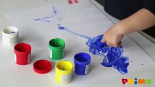 نقاشی با رنگ انگشتی پریمو