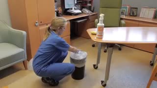 ایده جالب و شگفت انگیز برای نظافت شرکت